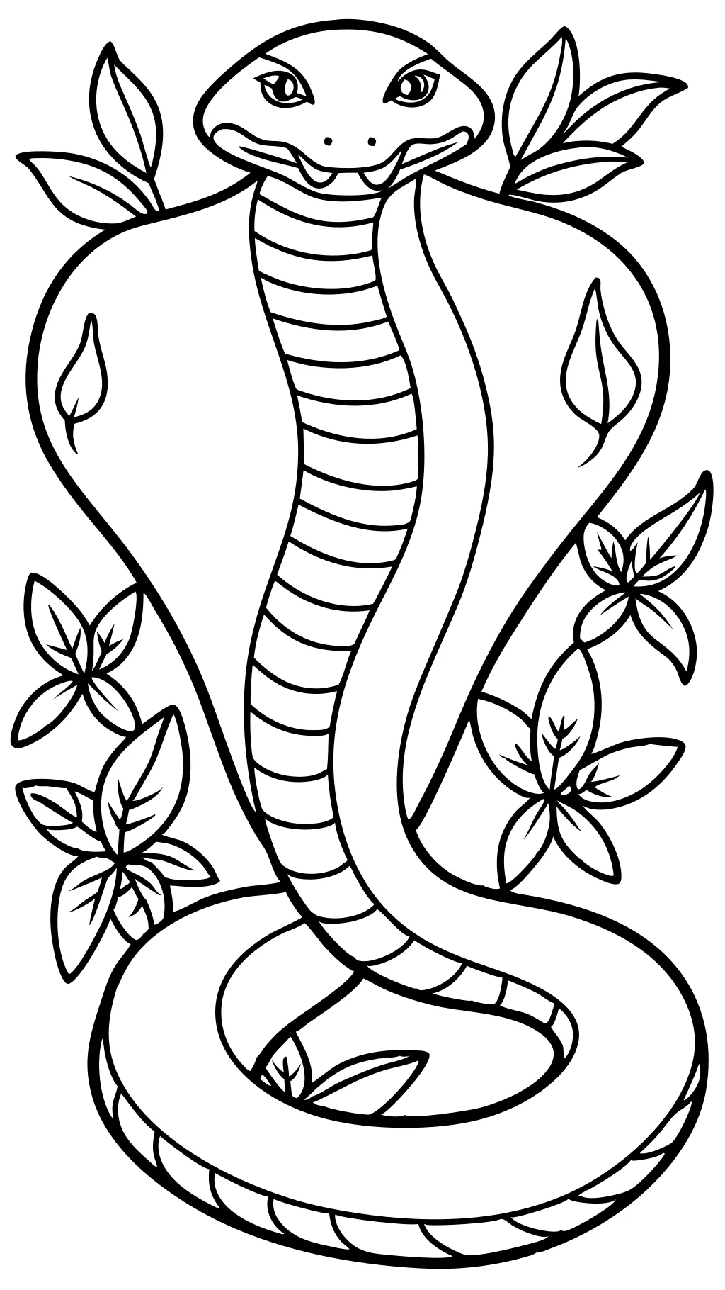 coloriages imprimables de serpents